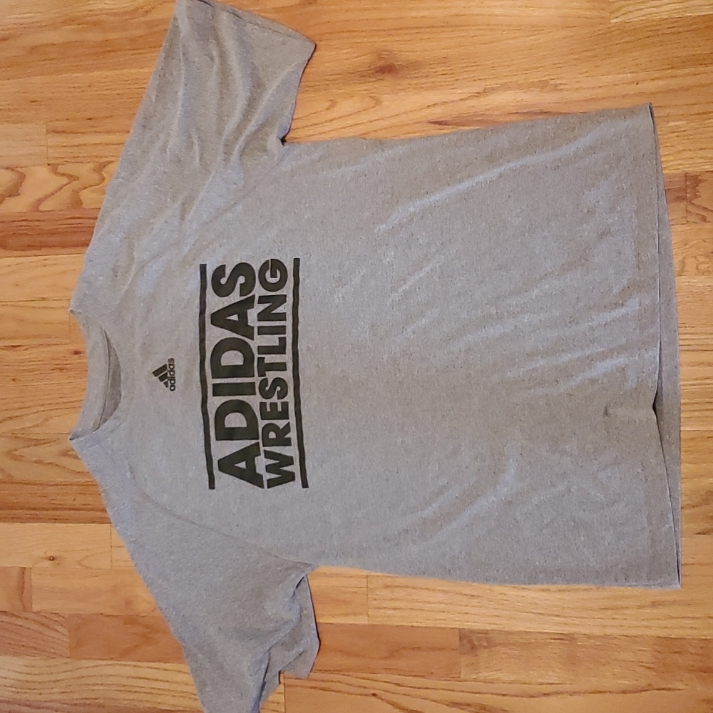 Adidas Wrestling Shirt - Heather Grey